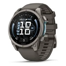 Smartwatch ( AMOLED ) FENIX 9 Titanium Pebble gray 47 mm 010 04762 01