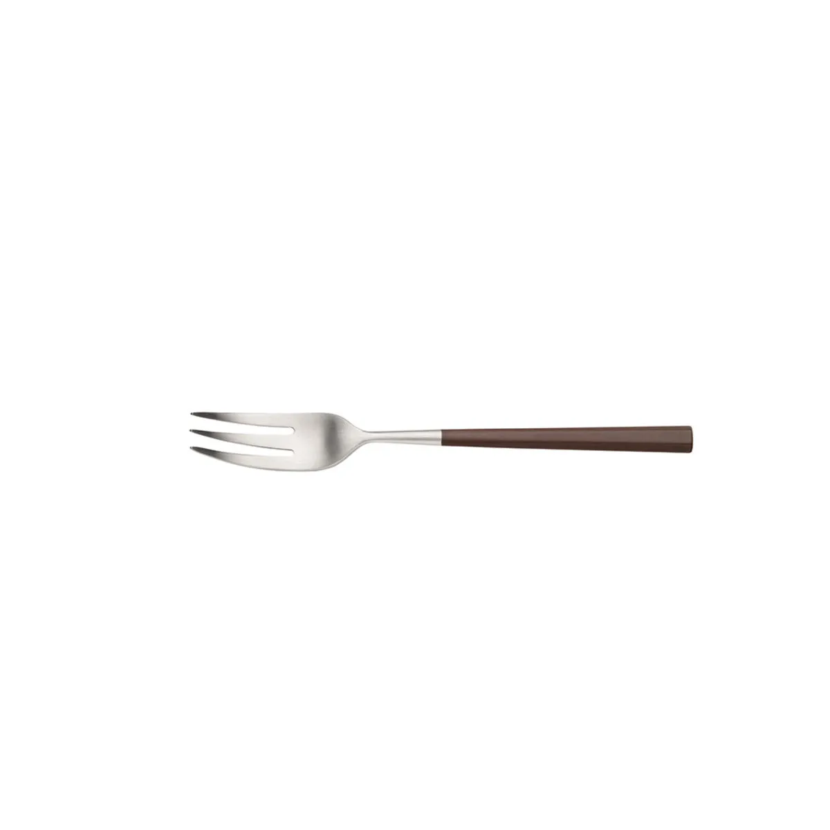 12x Pintinox Forchetta da torta HIVE Satin manico ABS Merlot; 16 cm (L); bordeaux; 12 pz. / Pacco