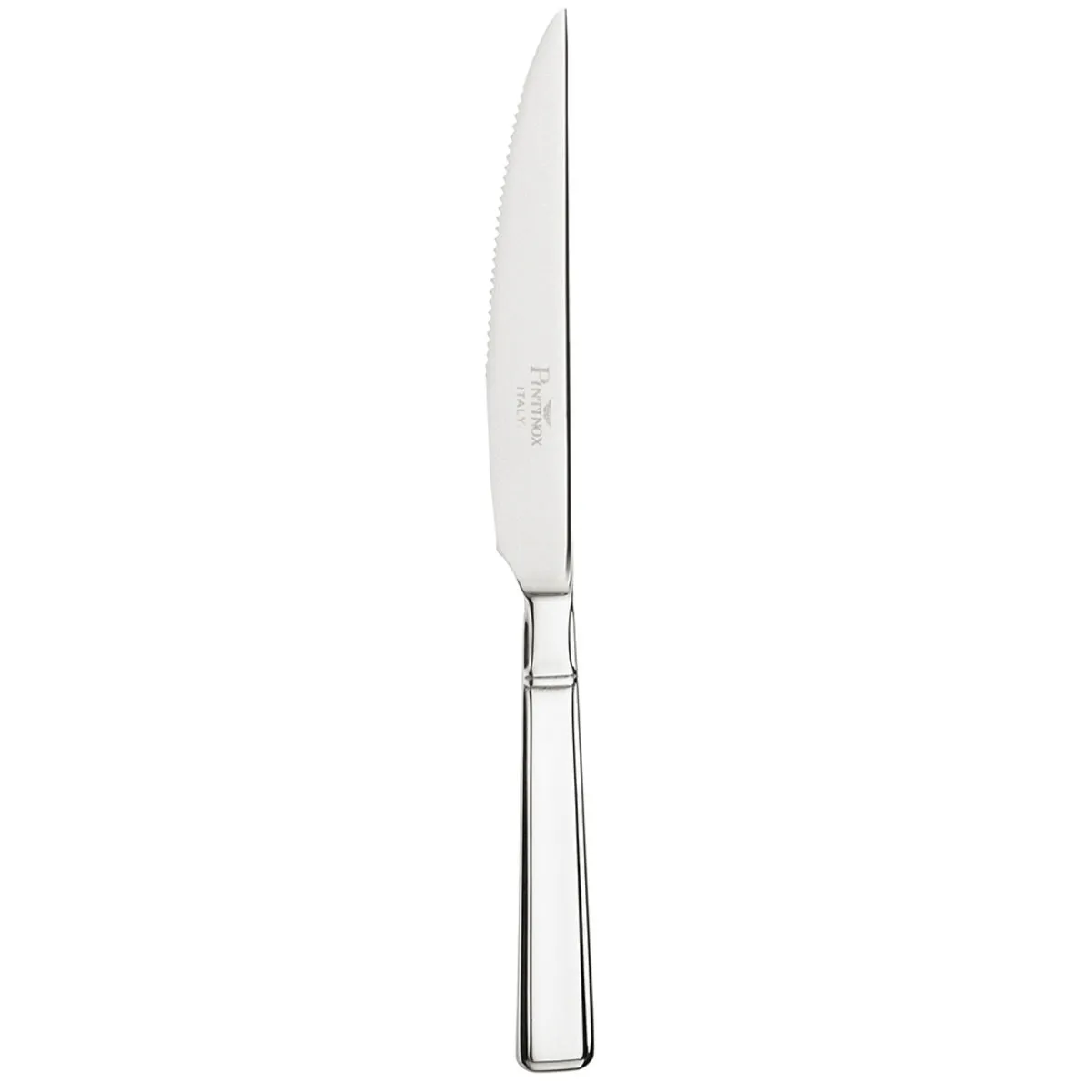 12x Pintinox Coltello da bistecca LEONARDO; 23 cm (L); argento; 12 pz. / Pacco