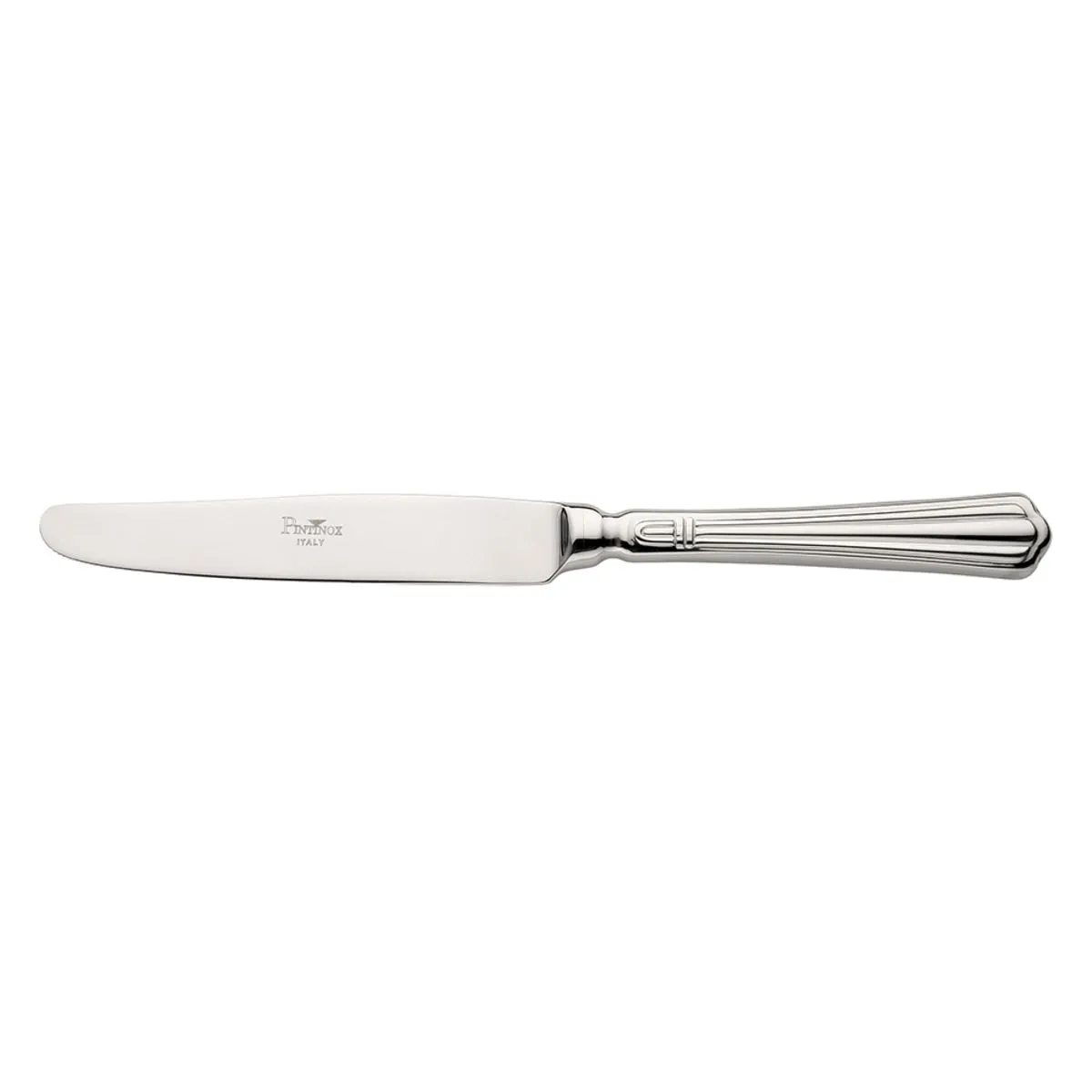 6x Pintinox Coltello da dessert manico cavo BERNINI; 22 cm (L); argento; 6 pz. / Pacco