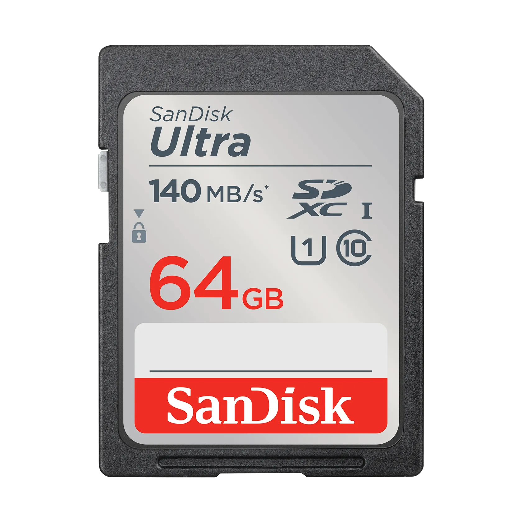Scheda di Memoria SDXC SanDisk Ultra, 64Gb, Classe 10 / UHS-1 U1 SDSDUNB-064G-GN6IN