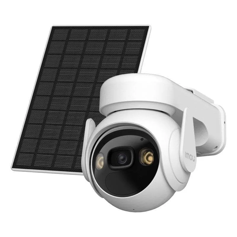 Videocamere di sorveglianza Imou Cell PT Lite Kit 2K Visione Notturna Esterna Rilevamento IA Pannello Solare Audio Bidirezionale