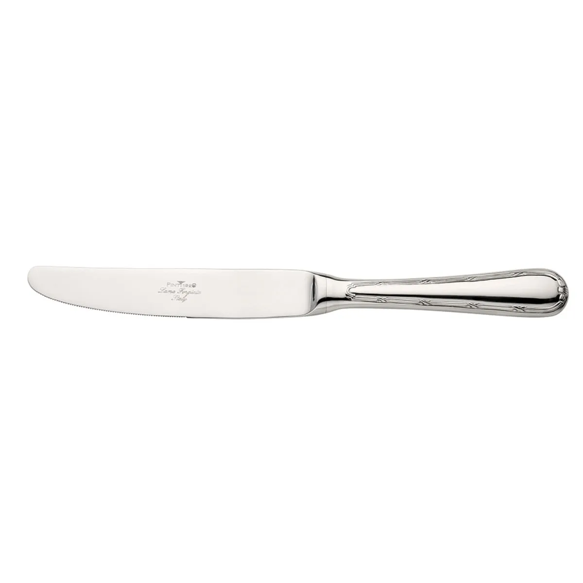 6x Pintinox Coltello da tavola manico cavo FILET; 23.4 cm (L); argento; 6 pz. / Pacco