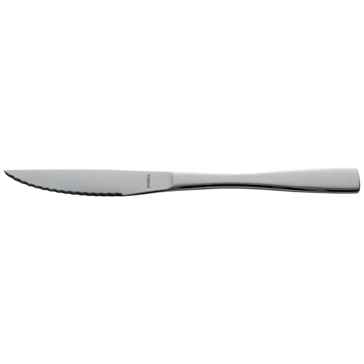12x PULSIVA Coltello bistecca Granda; 22.3 cm (L); argento, manico argento; 12 pz. / Pacco