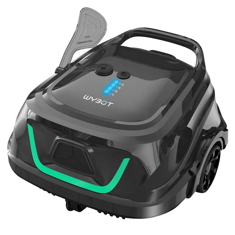 Robot Piscina Wybot A1 Filtro Doppio 120min Wireless Nero