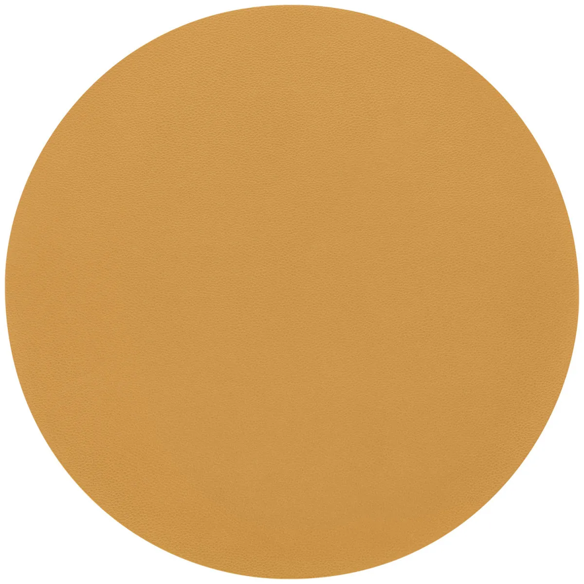 4x ERWIN M. Tovaglietta americana Kaja rotondo; 40 cm (Ø); senape; rotonda; 4 pz. / Pacco
