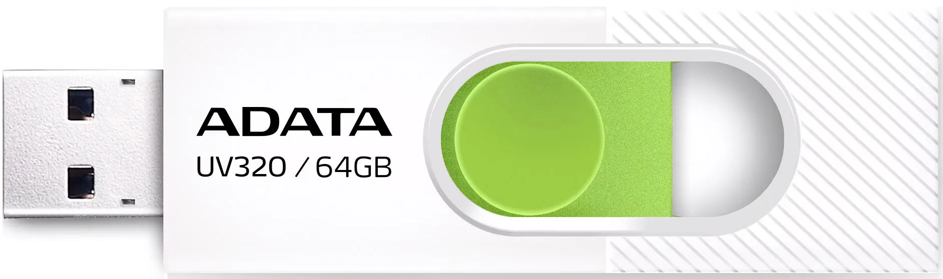 Memoria Esterna USB-A 3.2 Adata UV320, 64Gb AUV320-64G-RWHGN