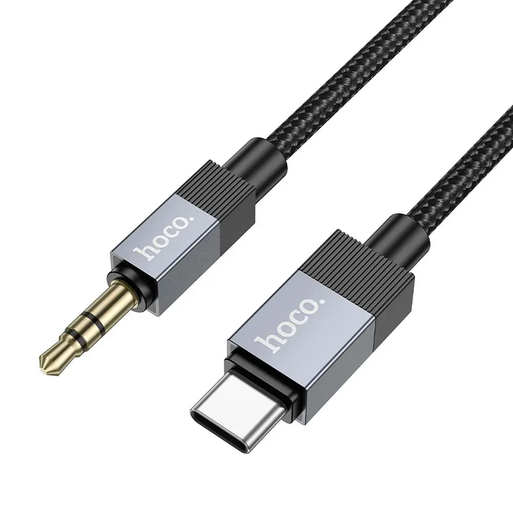 Cavo Audio USB-C - 3.5mm HOCO UPA32B, 1m, Nero