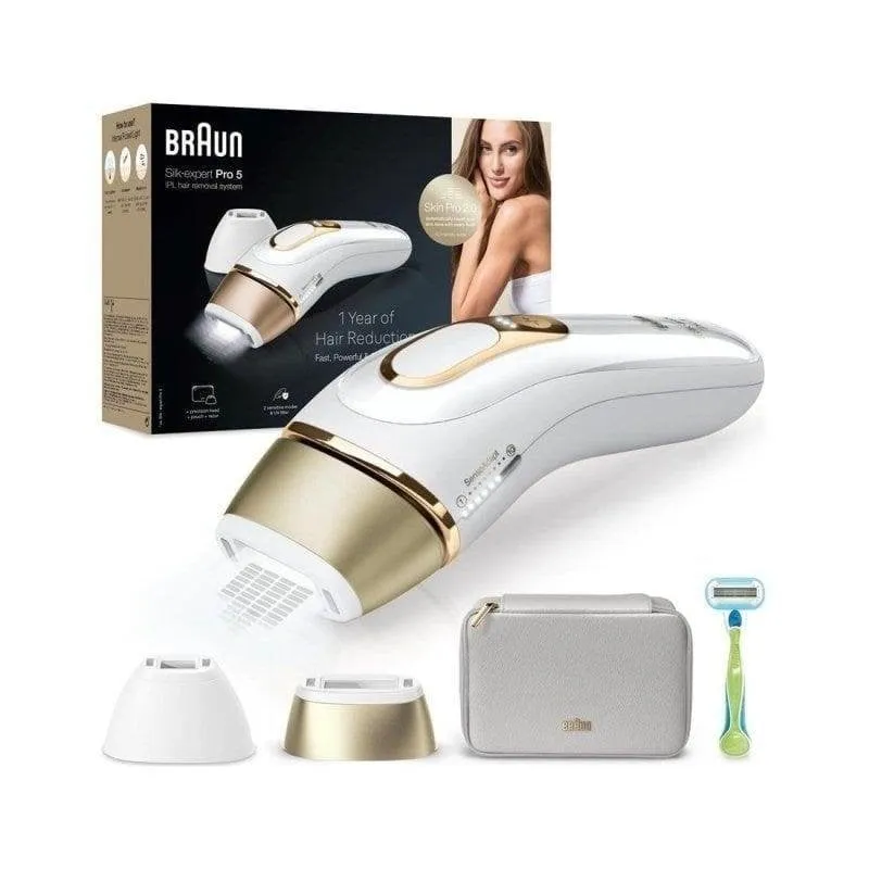 Epilatore Luce Pulsata Braun Silk-Expert Pro 5 PL5152 10 Livelli 2 Testine