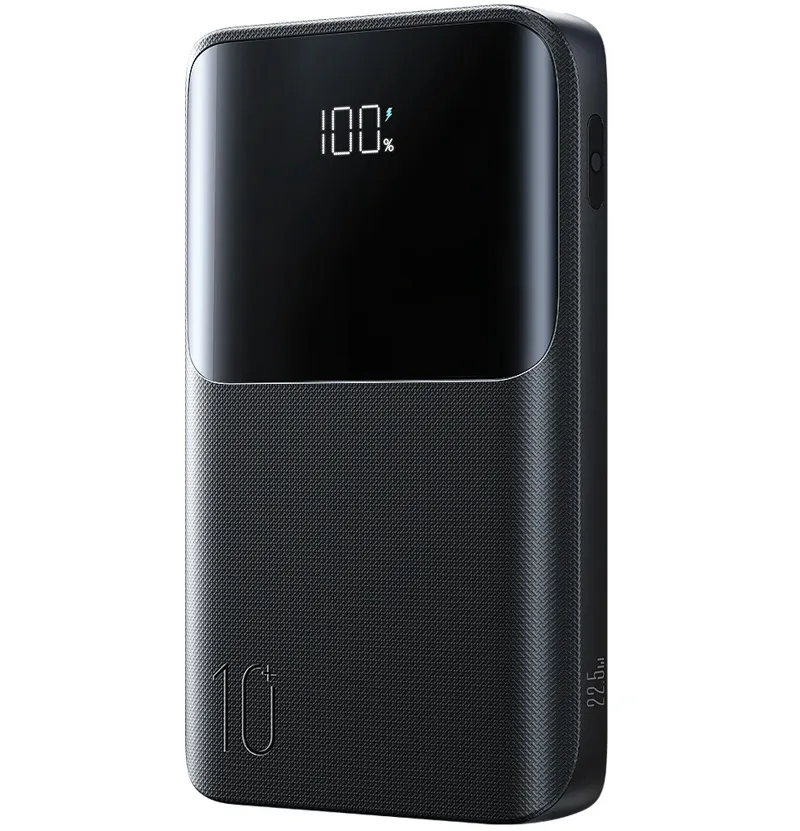 Batteria Esterna Joyroom JR-QP191 Mini, 10000mAh, 22.5W, QC + PD, 1 x USB-A - 2 x USB-C, Nera
