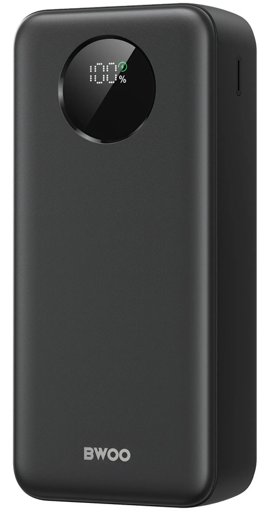 Batteria Esterna BWOO BO-P64, 30000mAh, 22.5W, QC + PD, 1 x USB-C - 2 x USB-A, Nera