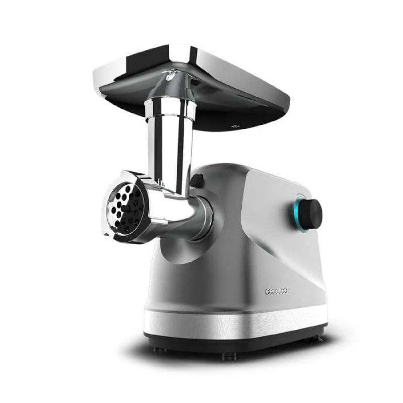 Tritacarne Cecotec Crusher 1400 Steel 1360W Acciaio Inox Sicurezza