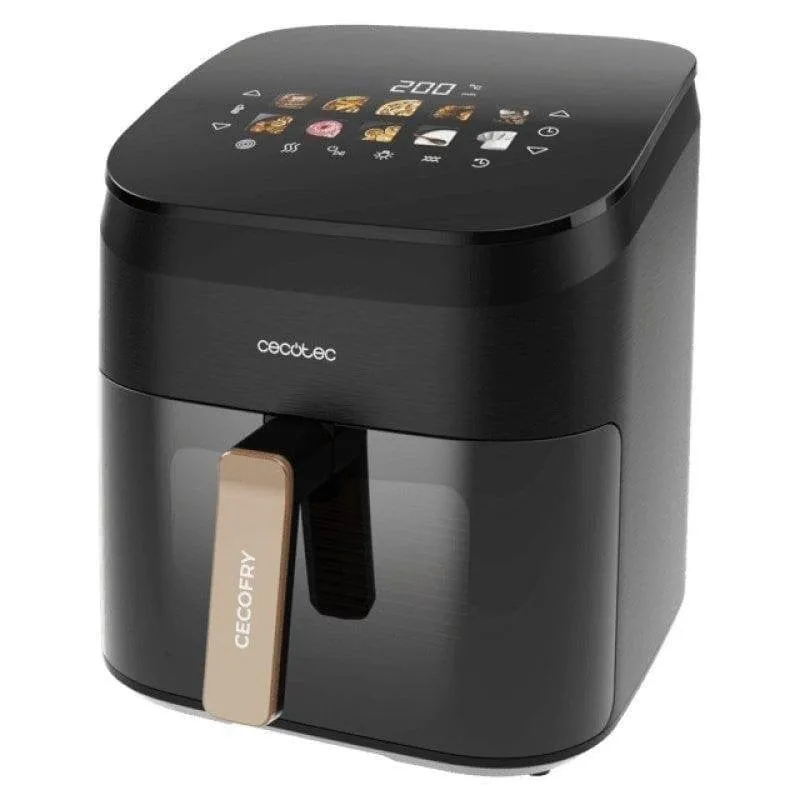 Friggitrice ad Aria Cecotec Cecofry&Grill Smokin' 6500 Finestra 6,5 L 2200 W