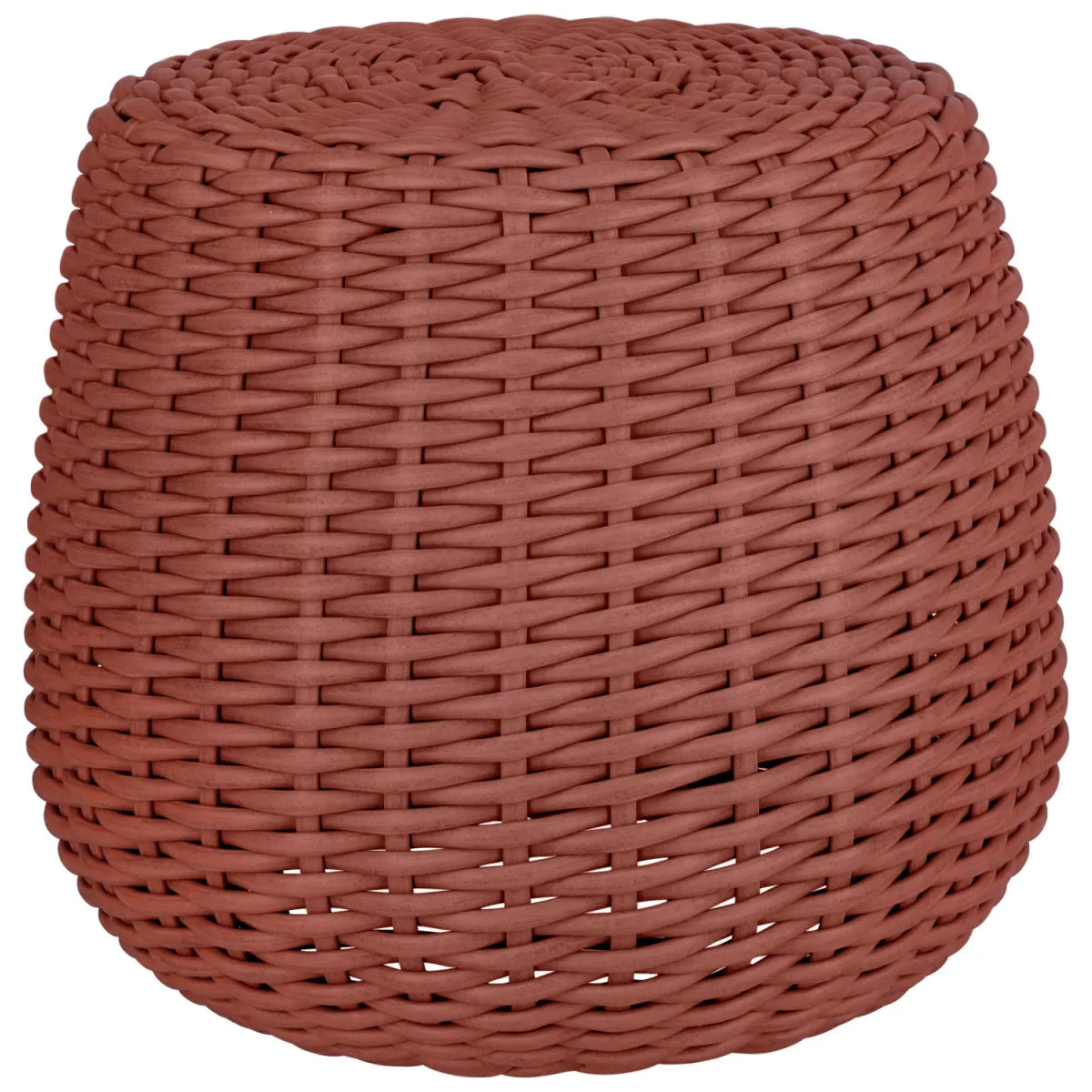 VEGA Pouf / tavolino per esterni Tavano; 55x50 cm (ØxH); terracotta mélange; cilindrica