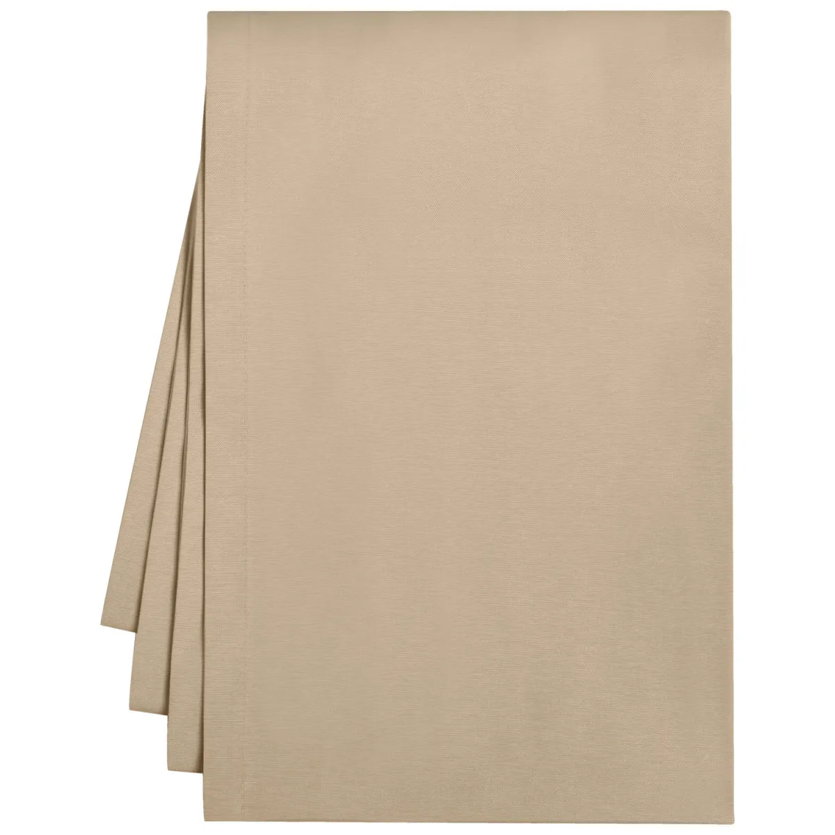 ERWIN M. Tessuto al metro tovaglie da esterno Lasolana; 140 cm (L); beige