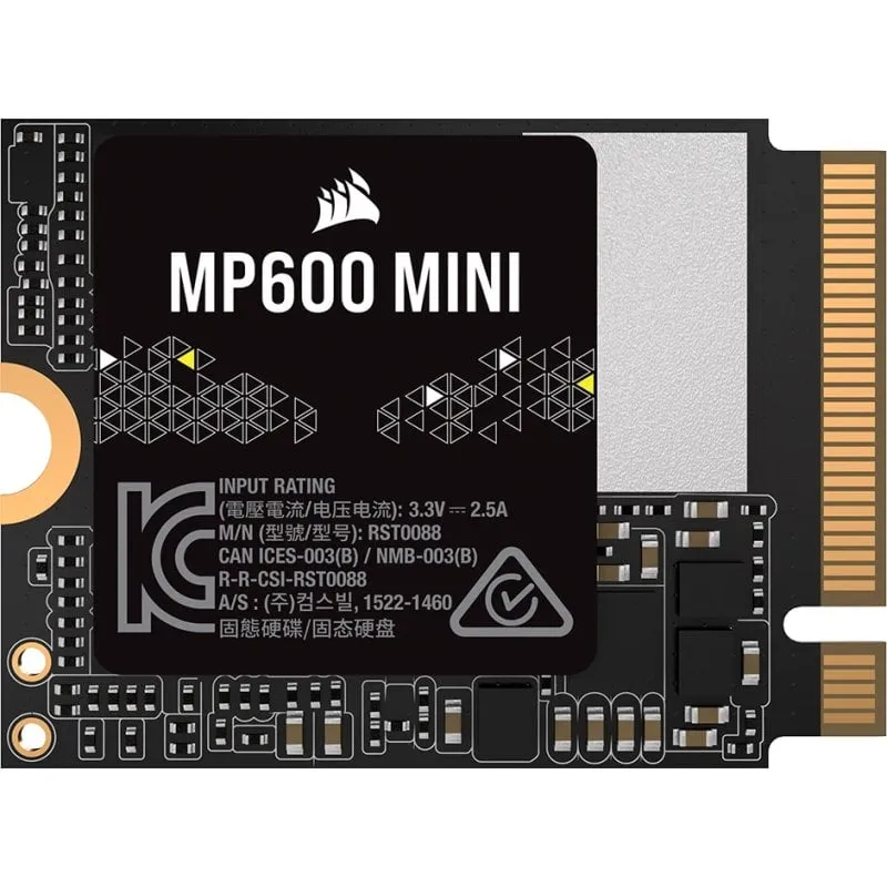 Corsair MP600 MINI 1TB SSD 7000MB/s NVMe PCIe 4.0 M.2 Gen4 2230