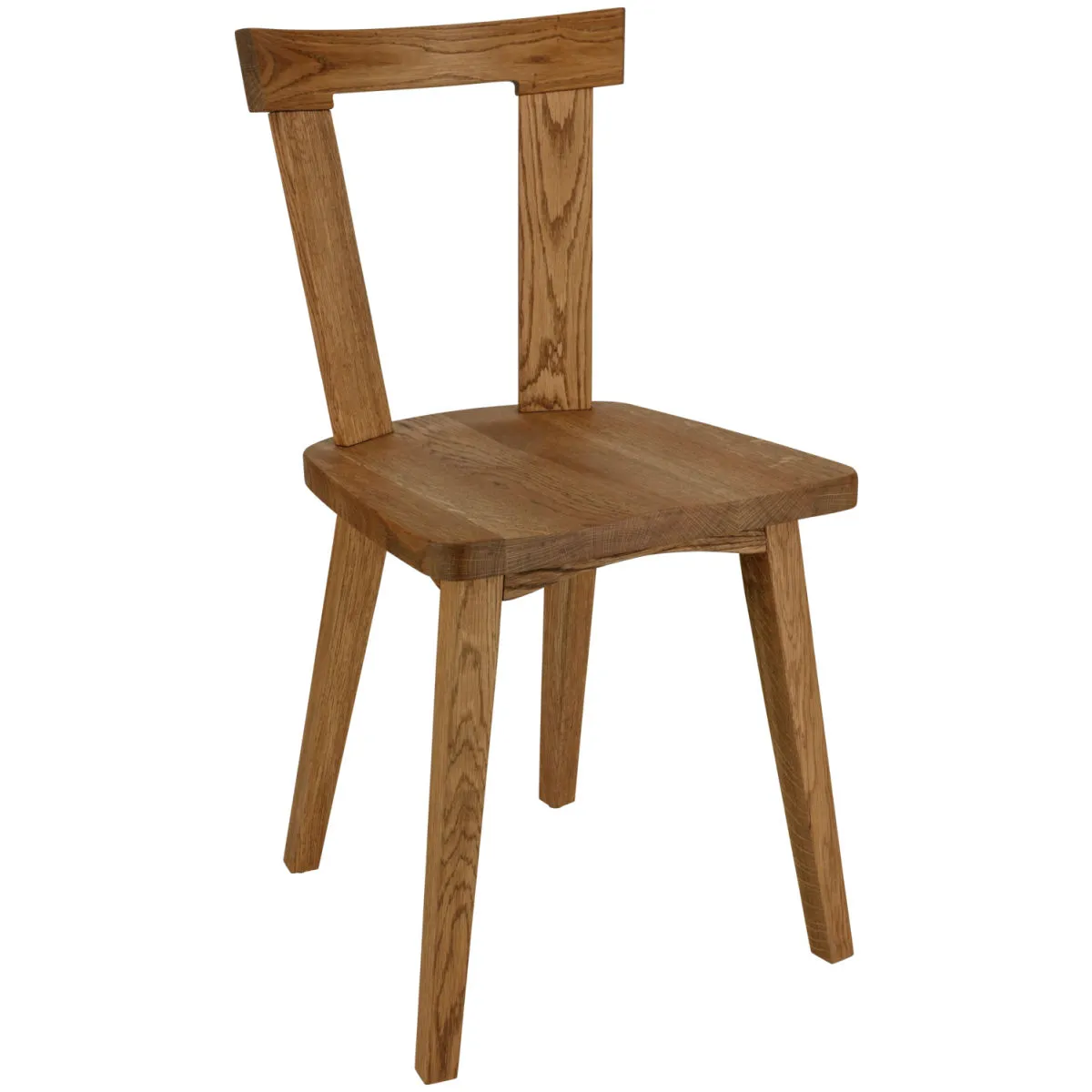 2x VEGA Sedia in legno Campato; 42x46x84 cm (LxPxH); quercia/tabacco; 2 pz. / Pacco
