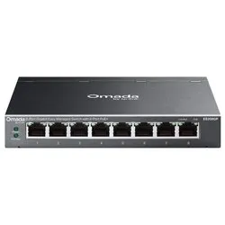 Switch di rete 8 porte OMADA Easy Managed PoE+ Black ES208GP Gigabit (1000Base-TX)