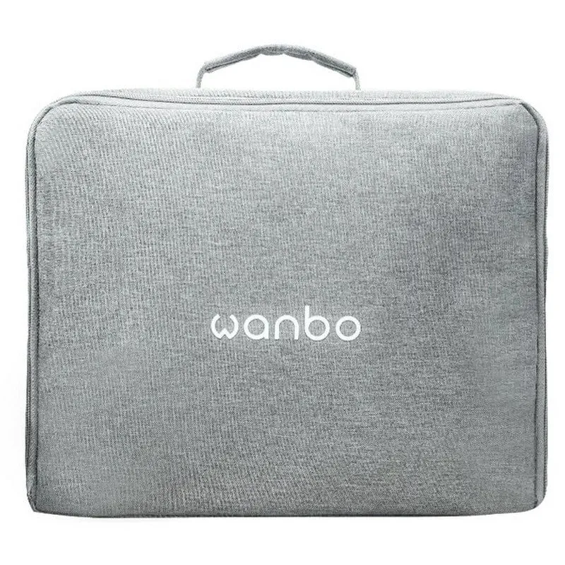 Borsa da trasporto Wanbo grigio chiaro per proiettore X5 / X5 Pro / X5 Air
