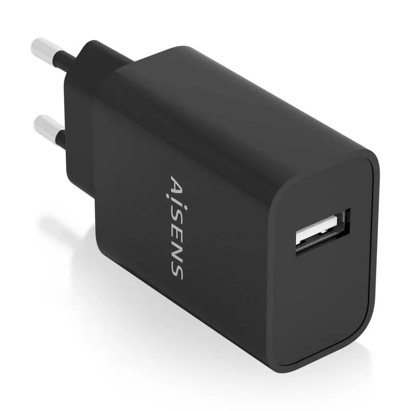 Caricabatterie USB Aisens A110-0854 10W alta efficienza 5V/2A nero