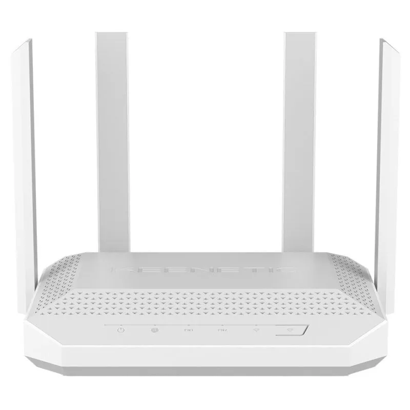 Router mesh Wi-Fi 6 dual band Keenetic Hero KN-1012 AX3000 1 porta combinata RJ45/SFP 2,5 Gbps VPN