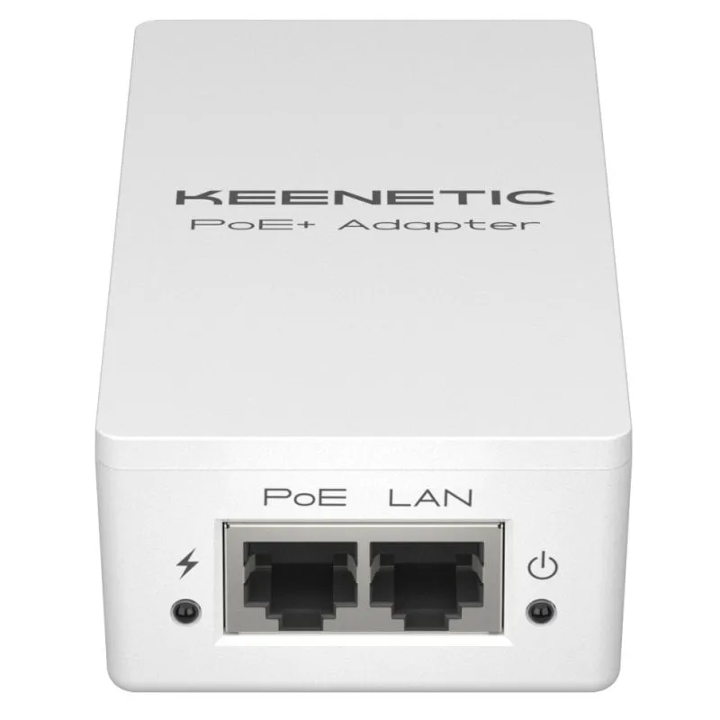 Adattatore PoE Plus Keenetic KN-4510 Adattatore Gigabit PoE+ con alimentatore da 30 W