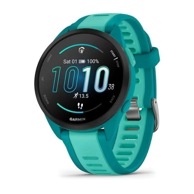 Garmin Forerunner 165 Music Bluetooth GPS 43mm AMOLED Turchese Resistente 5ATM SpO2