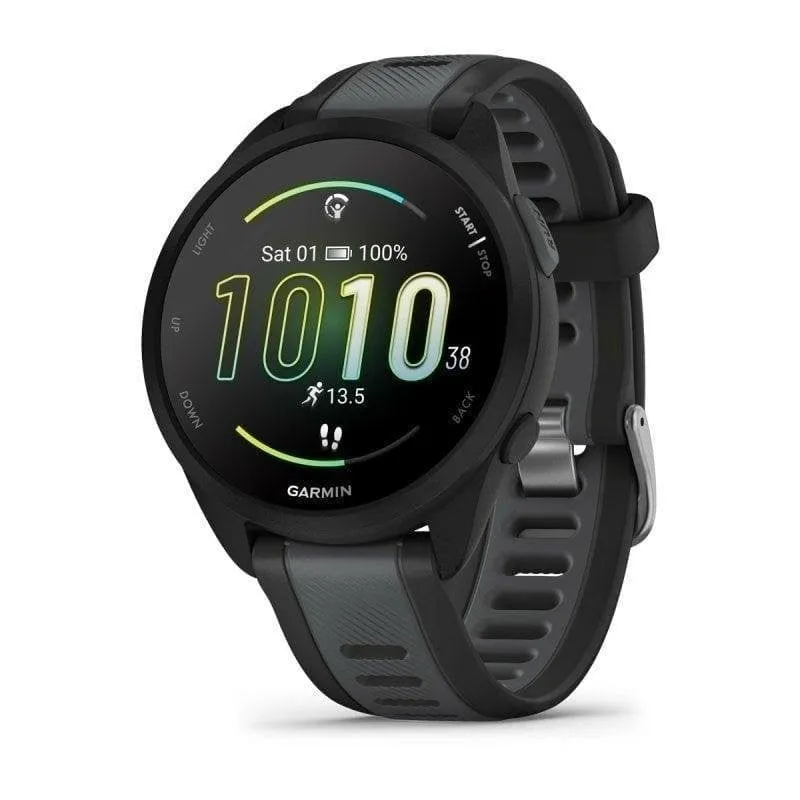 Garmin Forerunner 165 Music Bluetooth GPS 43mm Nero AMOLED 5ATM SpO2