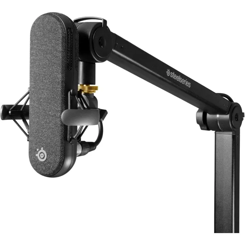 Microfono SteelSeries Alias Boom Arm braccio supporto 360° per microfoni