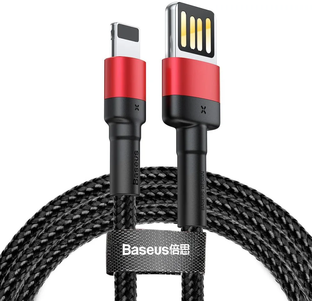 Cavo Dati e Ricarica USB-A - Lightning Baseus Cafule Special Edition, 18W, 1m, Rosso CALKLF-G91