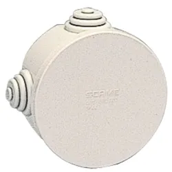 Scatola derivazione da parete ( IP55 ) (8x4cm) Grigio PP0270
