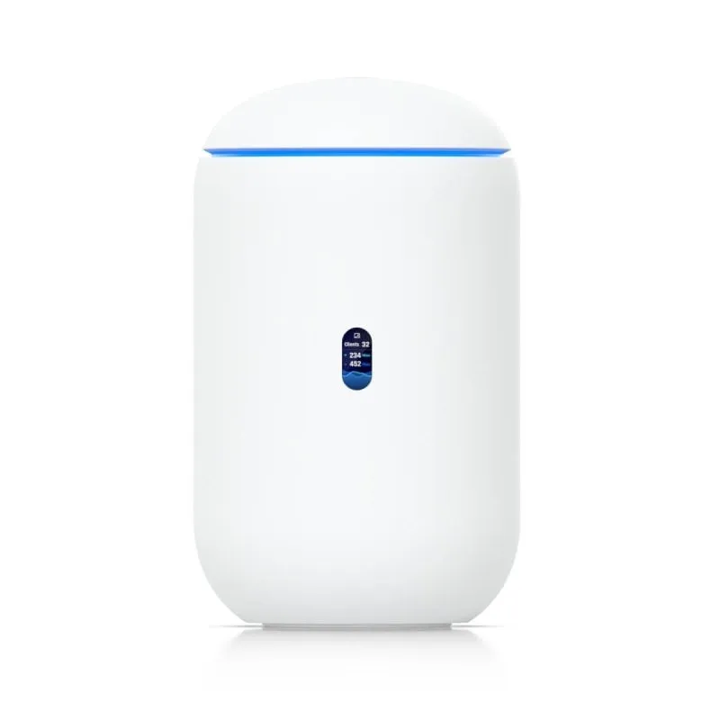 Ubiquiti Dream Router 7 WiFi 7 Tri-Band 5700Mbps Gigabit SFP+ 10G PoE Bianco