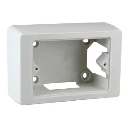 Scatola elettrica esterna per placche rettangolari 3 moduli ( IP40 ) Grigio PP0272