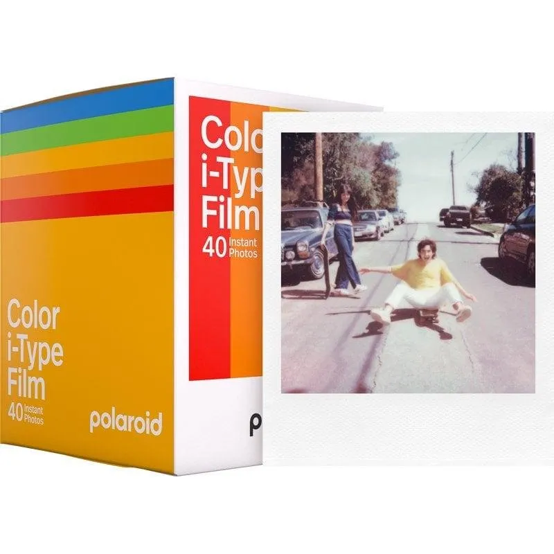 Polaroid Pellicola a Colori i-Type Confezione da 40 Unità