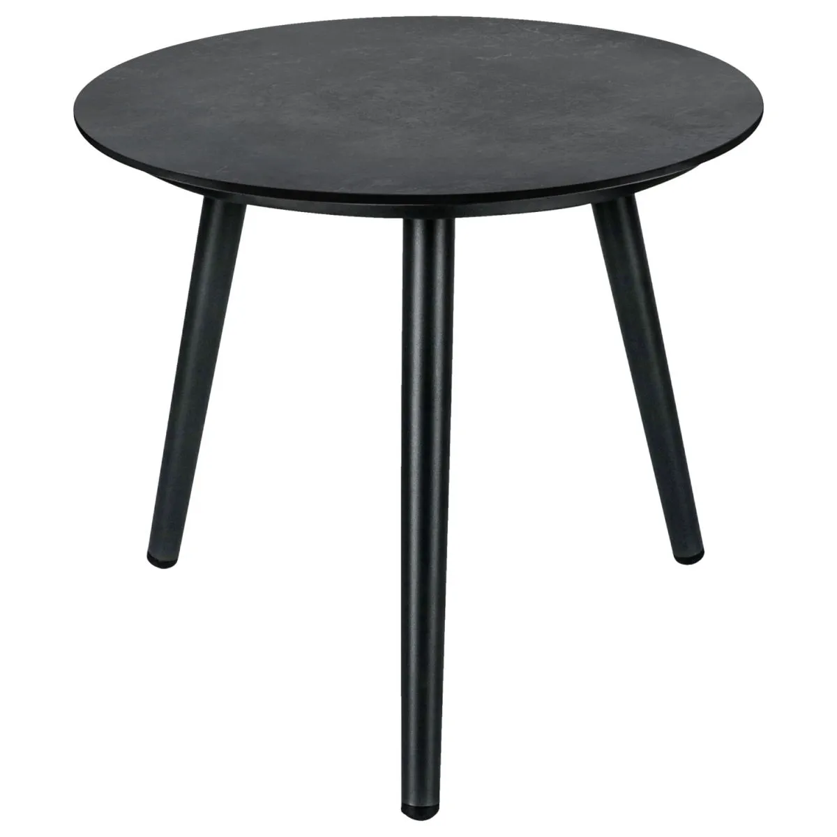 VEGA Tavolino da esterno Sando piccolo; 45x40.5 cm (ØxH); grigio scuro/antracite; rotonda