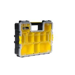 Porta minuteria valigetta organizer 10P (44,6x11,6x35,7cm) Nero e Giallo 197521