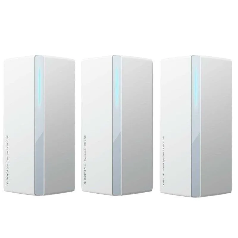Xiaomi Mesh System AX3000 NE Sistema WiFi 6 Mesh Dual Band Bianco Confezione da 3 unità