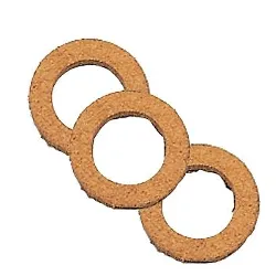 Set guarnizioni idrauliche 10 pz ( 1/2" (12,7 mm) ) piatte per gas fibra cuoio pressato regolatore P0443B