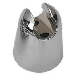 Supporto doccia fisso da parete Cromo F4000