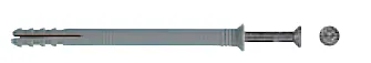 Set tasselli plastica con vite a percussione (6mm) N 6 60 K ( 15 pz) 504507