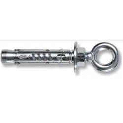 Set tasselli metallo pesante con occhiolo chiuso (12mm) Ta M8 O K ( 2 pz) 504575