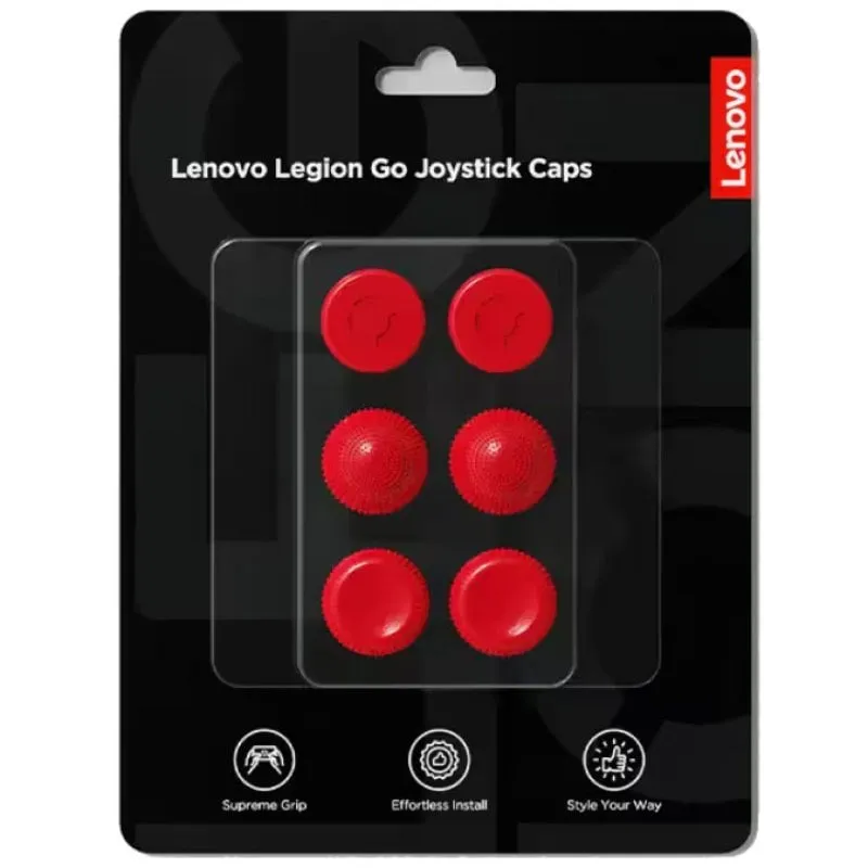 Cappucci per joystick Lenovo Legion Go rossi
