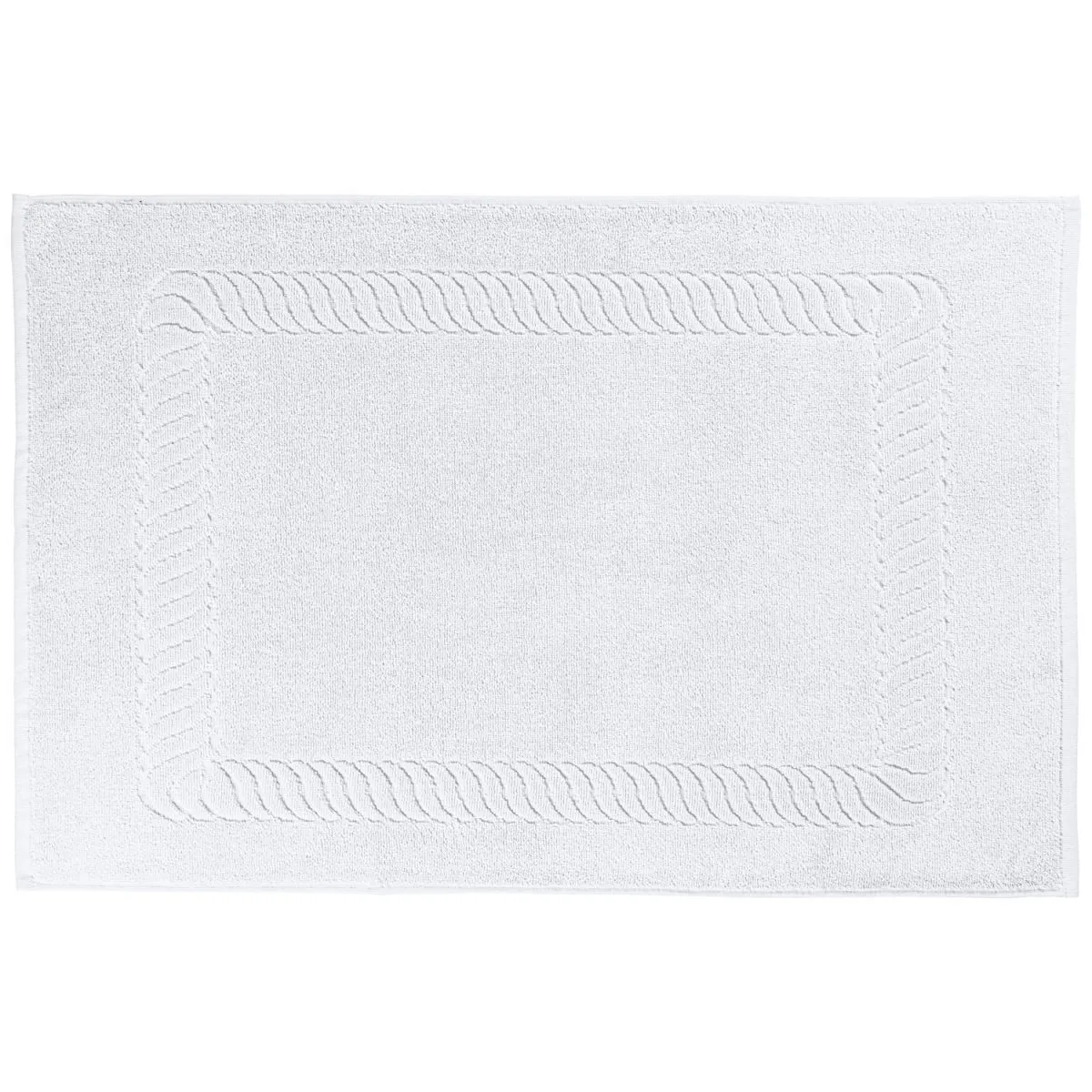ERWIN M. Tappeto bagno Bermuda 2.0; 50x70 cm (LxL); bianco