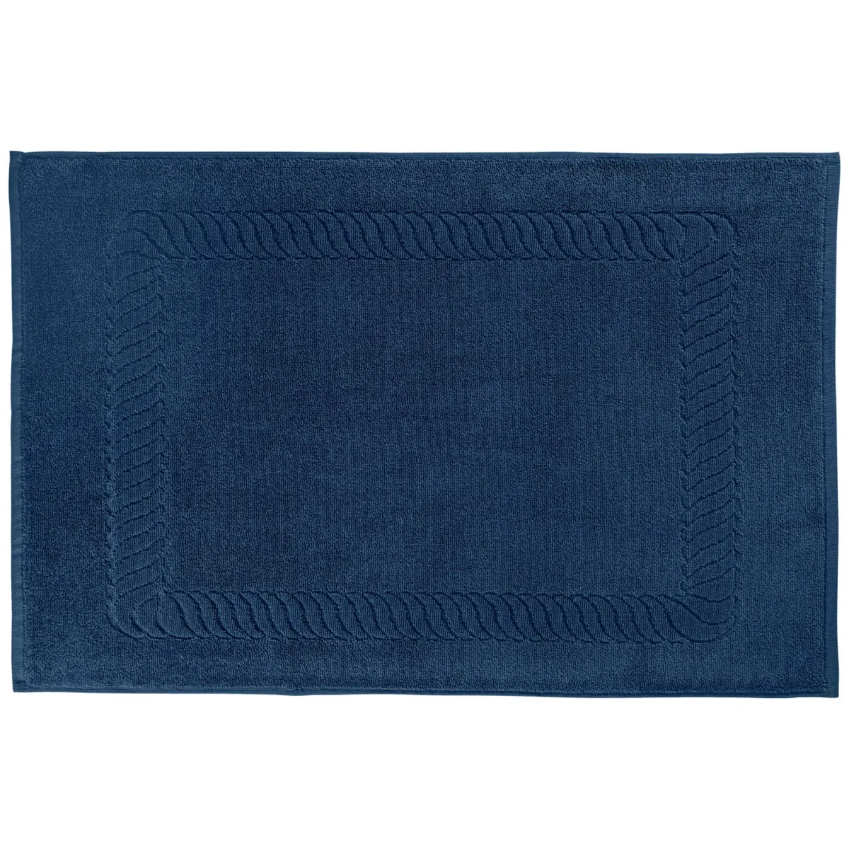 ERWIN M. Tappeto bagno Bermuda 2.0; 50x70 cm (LxL); blu scuro
