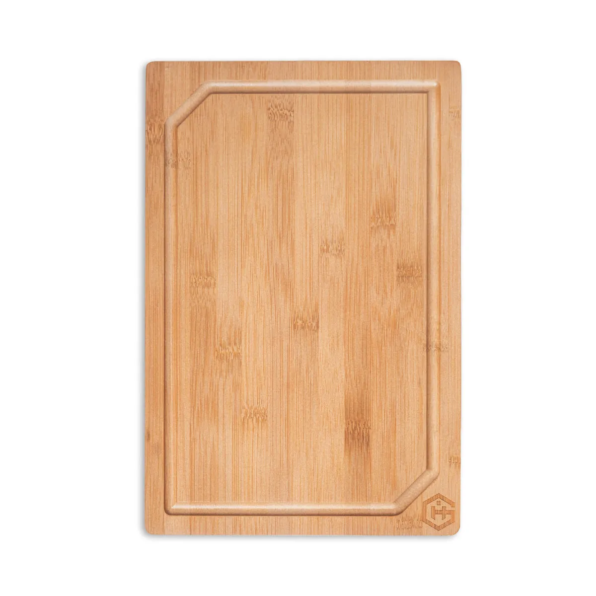 GRANA HOME Tagliere in Bambù M; 40x30x2 cm (LxLxH); marrone