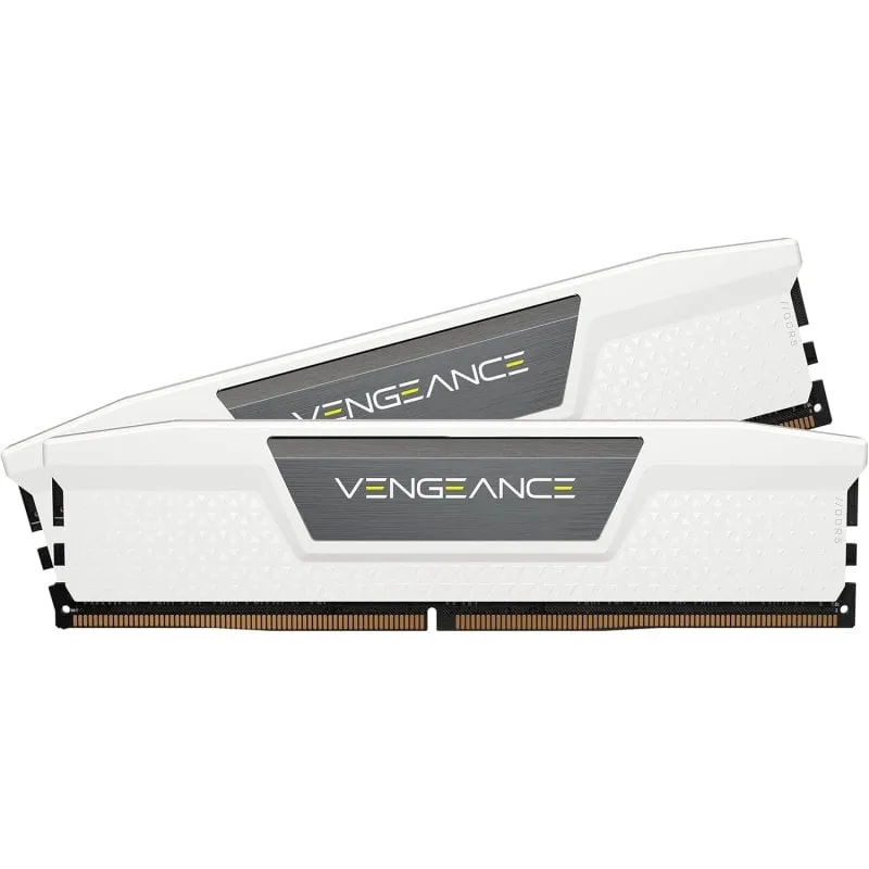 Corsair Vengeance DDR5 Bianco 6000MHz 64GB 2x32GB CL30 Dual Intel XMP 3.0 e AMD EXPO