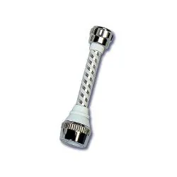 Rompigetto rubinetto PK manicotto con doccia ( F 22/24 ) Bianco, Nero e Cromo B0087