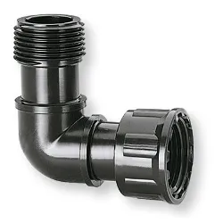 Raccordo gomito per collettore valvole ( 1" ) RAINJET 90807