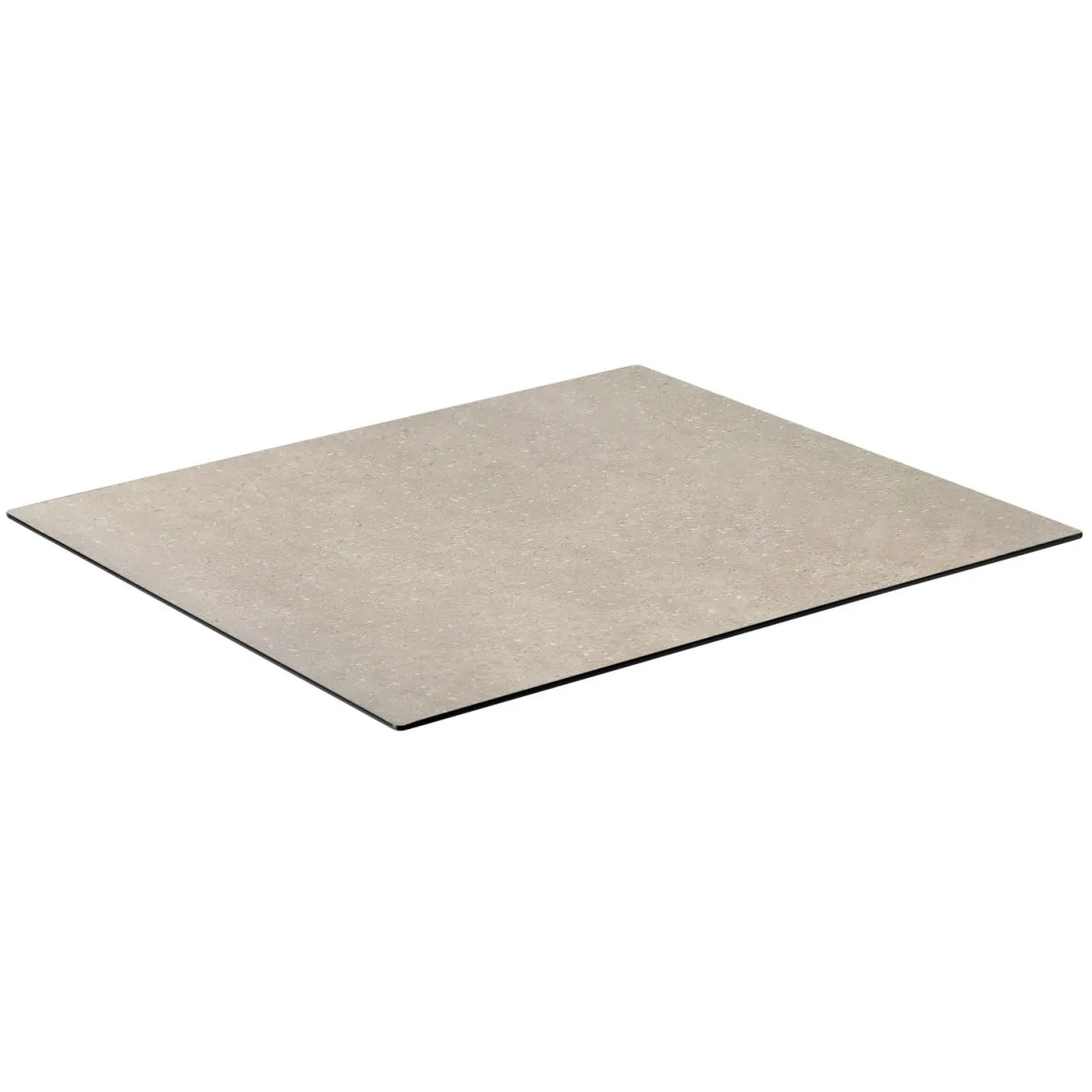 VEGA Piano da tavolo HPL da esterno Lift rettangolare; 60x68 cm (LxL); sabbia; rettangolare