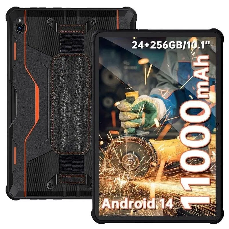 Tablet Oukitel RT9 WiFi + 4G 10,1" 6GB 256GB Nero Arancione
